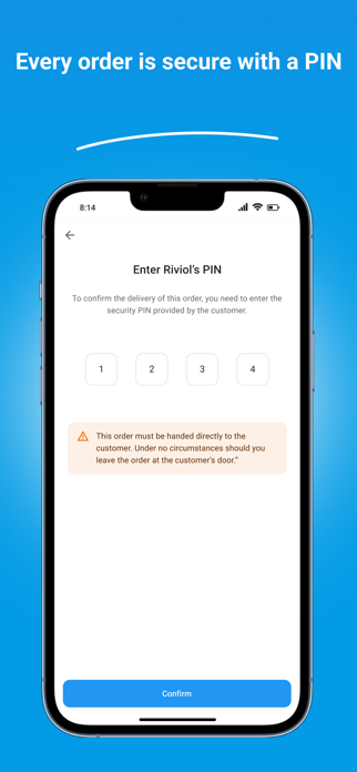 Driver OrderSmile Screenshot 6 of 7