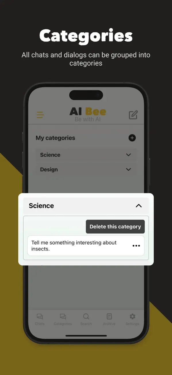 Screenshot #3 pour AI Bee - Be with AI