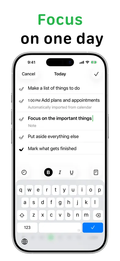 Today: To Do List screenshot 2