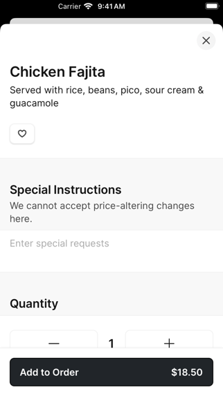 App screenshot