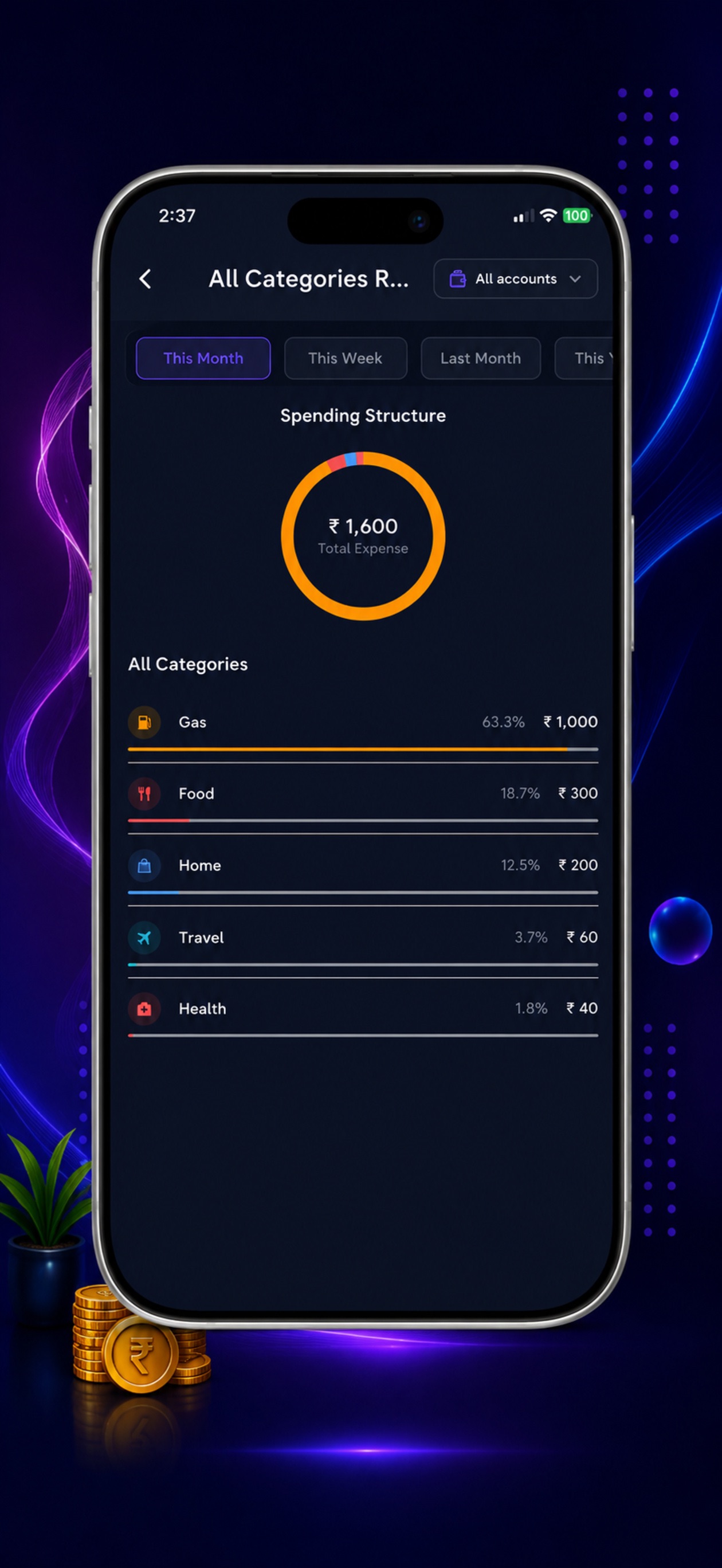 Screenshot 7 of Expense Tracker: Saving&Growth