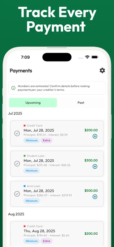 Debt Guide - Payoff Planner screenshot 5 of 7