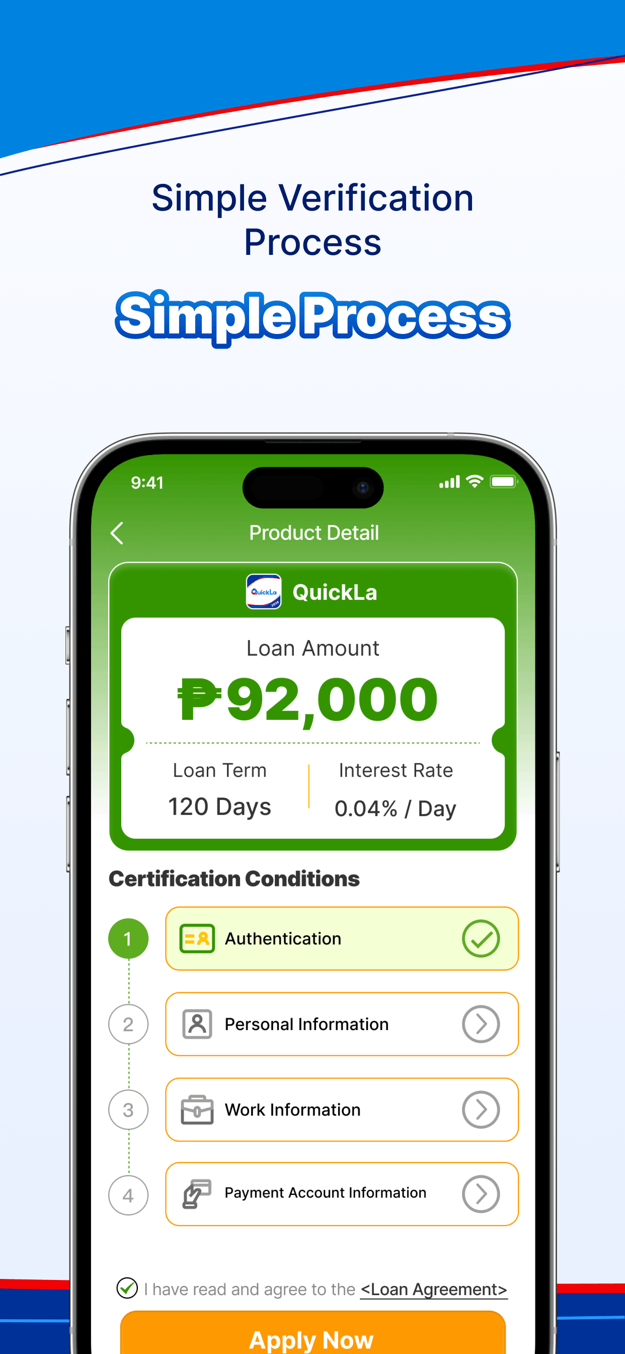 QuickLa » Loan App Philippines screenshot 3