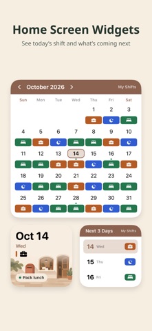Selene: Shift Calendar screenshot 4