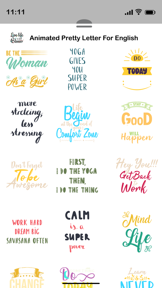 #2. Pretty Letters for English (iOS) Podle: Mithilesh Kumar