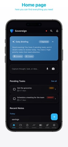 Sovereign App Screenshot 1 of 6