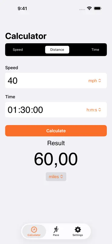 Calculator Speed Distance Time screenshot 10 of 10