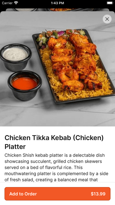 Flaming Hot Halal Grill Screenshot