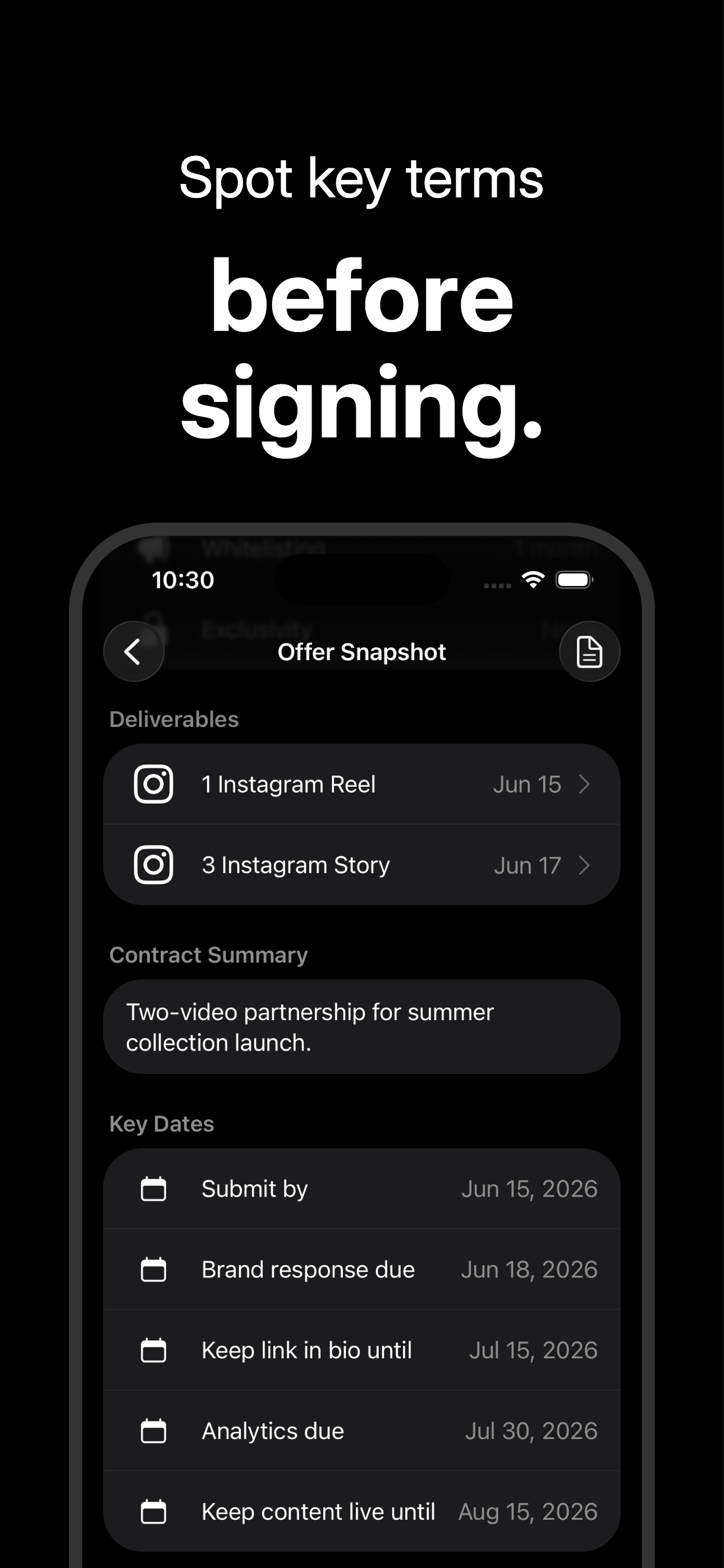 Brand Deal Manager - Rhythm screenshot 4