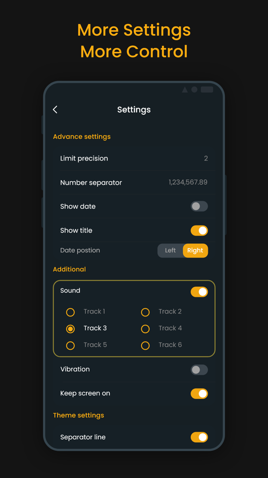 #9. Calculator with History Plus (iOS) بواسطة: SUSAMP INFOTECH