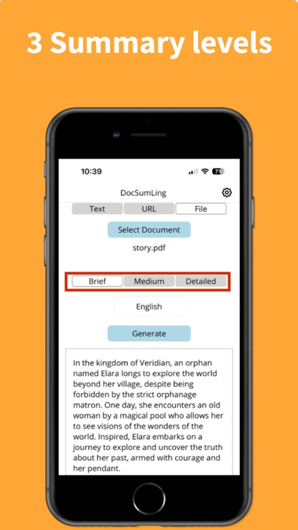 DocSumLing -Summarise web page