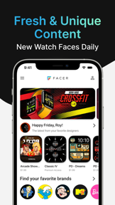 Watch Faces by Facer screenshot