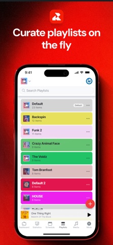 Radio.co Studio screenshot