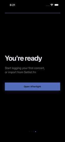 Afterlight: Concert Diary Screenshot 3 of 5