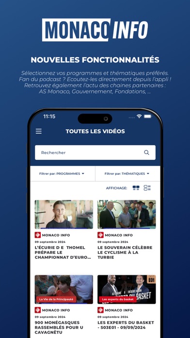 Screenshot #1 pour Monaco Info