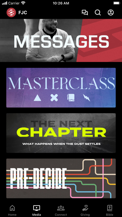 Faith Journey Church iPhone screenshot 2 - Education app