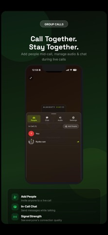 Almighty App screenshot