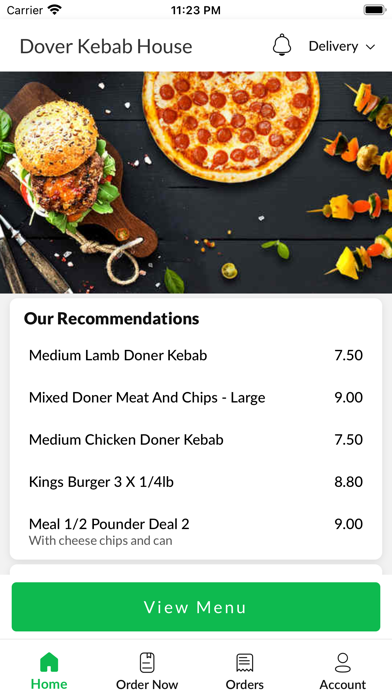 Dover Kebab House, Screenshot