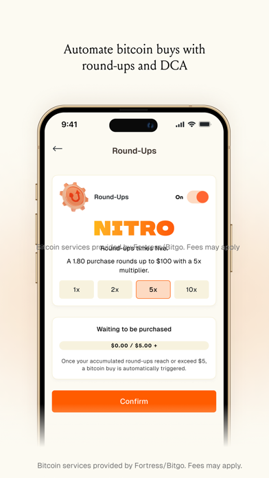 Fold: Bitcoin Personal Finance Screenshot