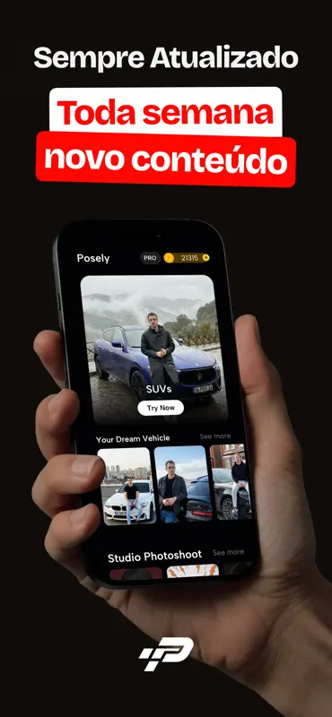 Posely: Foto e Vídeo de Carro screenshot 5 of 5