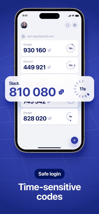 Authenticator App: 2FA MFA. Screenshot 2 of 4