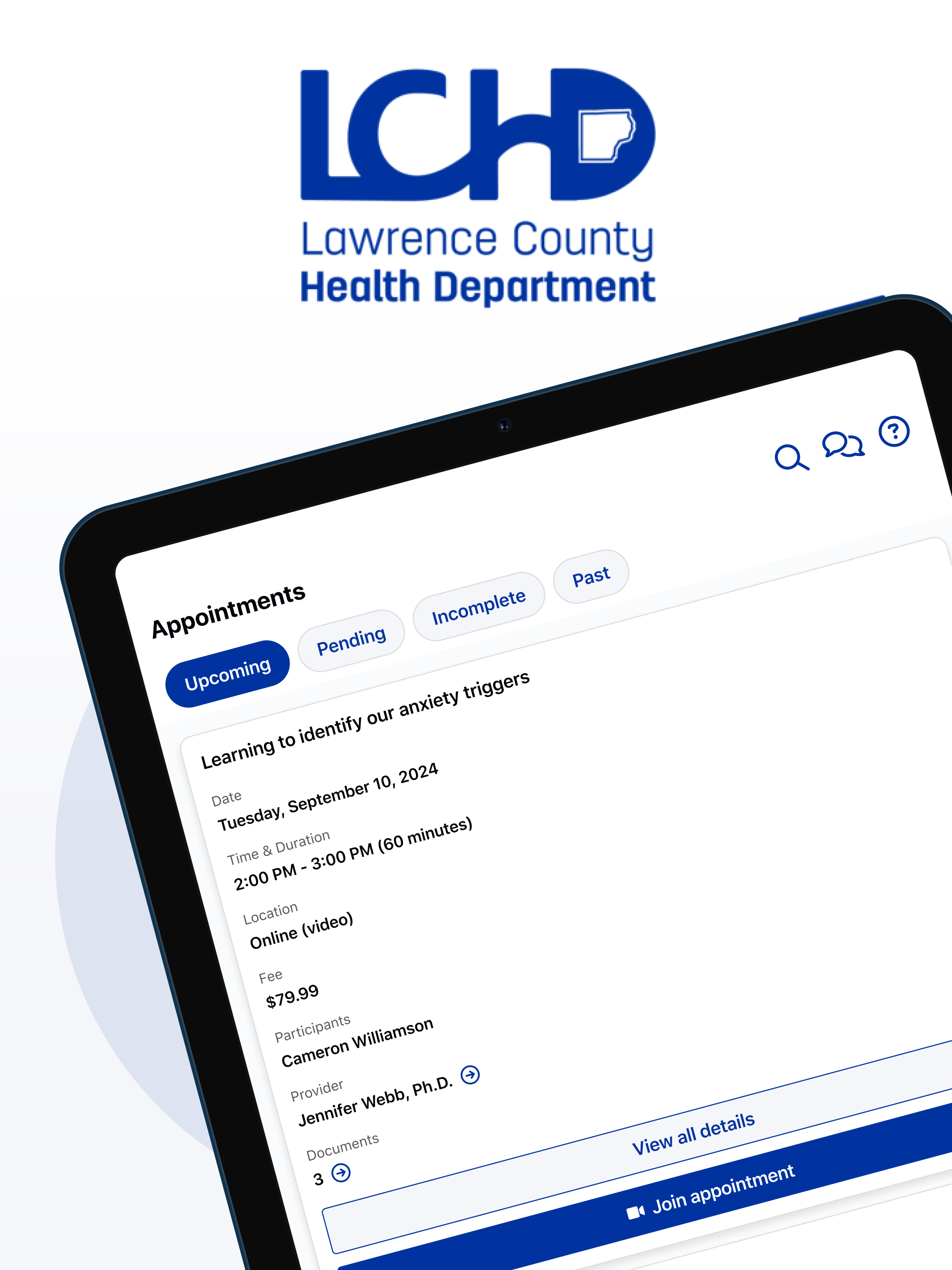 LCHD Behavior Health Portal screenshot 6
