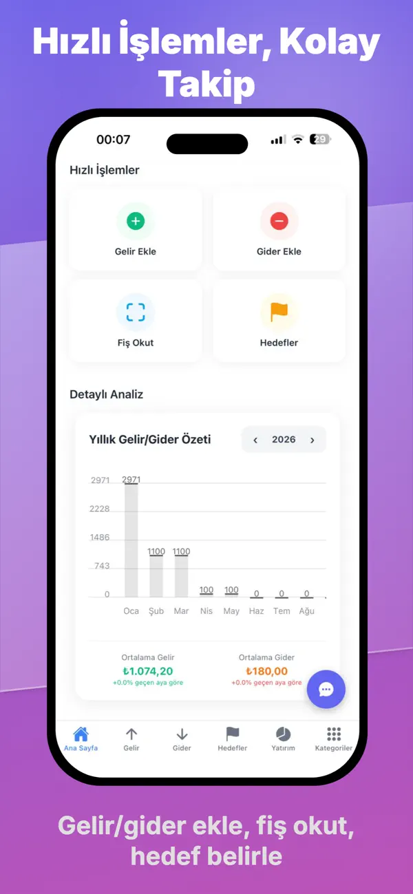Screenshot #3 pour Inex – Gelir Gider Takip