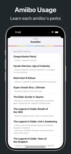 Captura de pantalla de Amiibox - Identify & Write NFC en iPhone 6