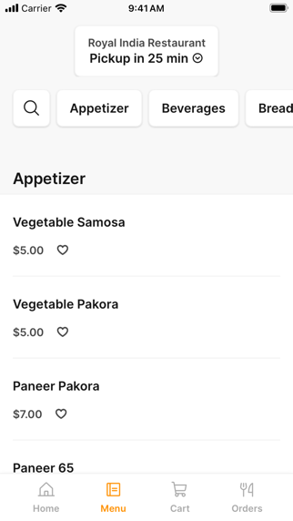 App screenshot