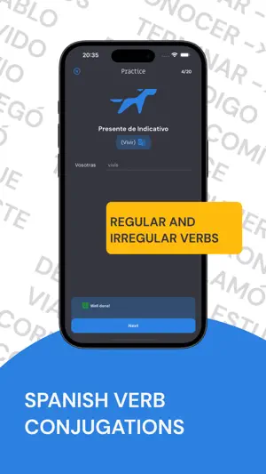 Take and Learn - Spanish Verbs screenshot 1