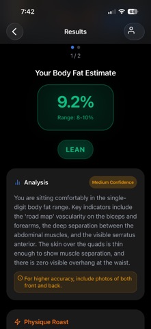 Body Fat Scanner Screenshot 2 of 6