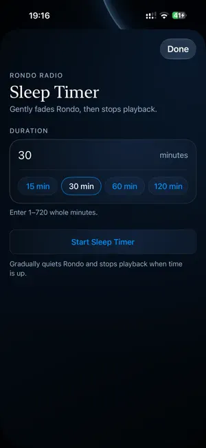 Rondo Radio screenshot 3