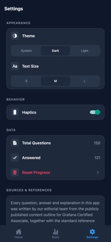 Grafana Associate Prep screenshot