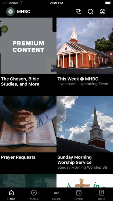 Mount Harmony Baptist Church Screenshot