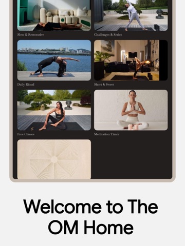 The OM Home Yoga ipad screenshot 4