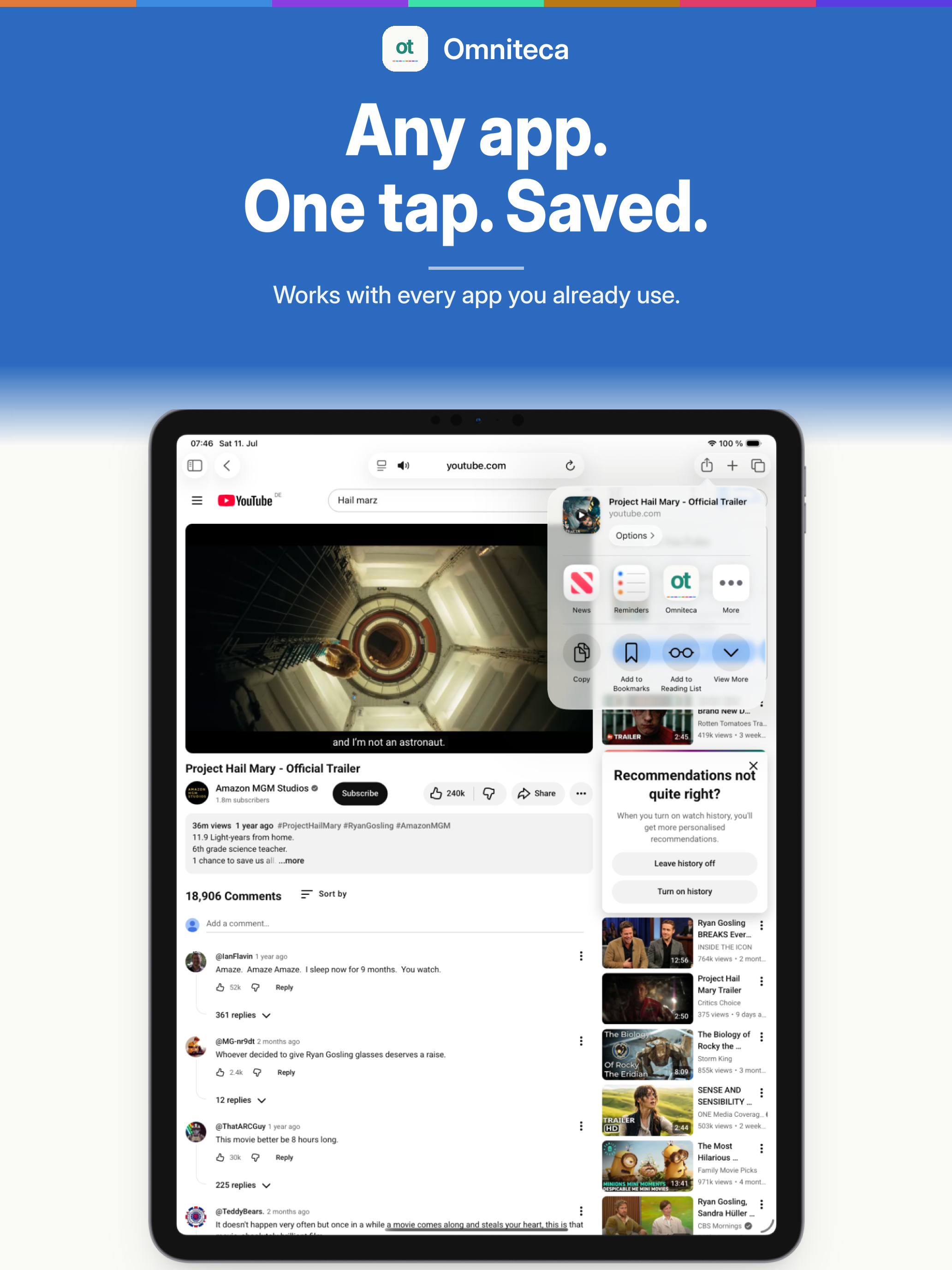Omniteca: Save & Find Anything screenshot 9
