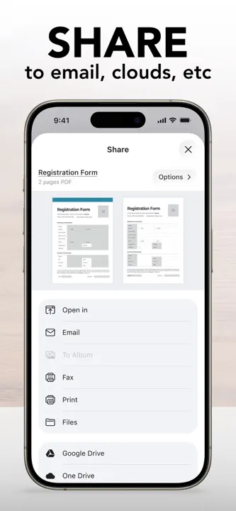 SCAN ACE · PDF Scanner App: Screenshot 4 von 7