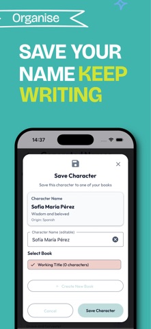 Name Craft - tool for authors screenshot