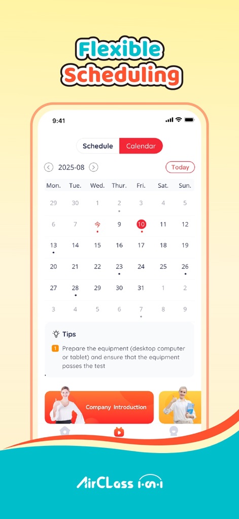 AirClass Online 1-on-1 - Education App | MWM