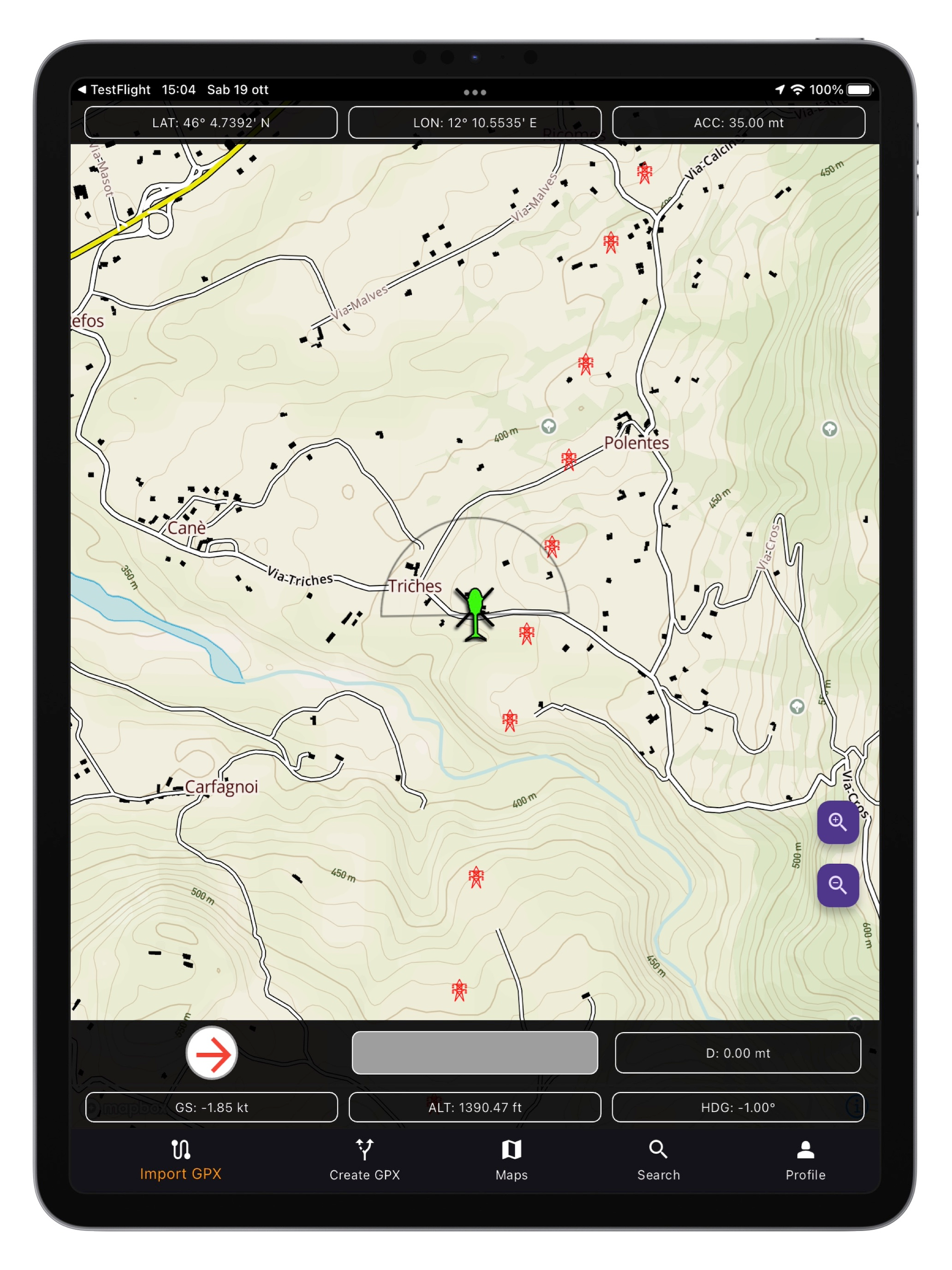 FlySafe! ObstacleDetect