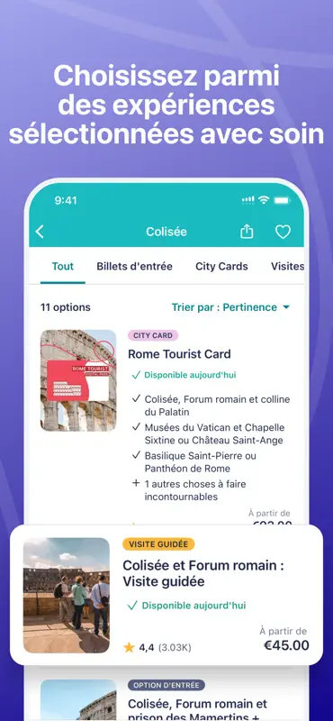 Tiqets - Musées & Attractions screenshot 4 of 7