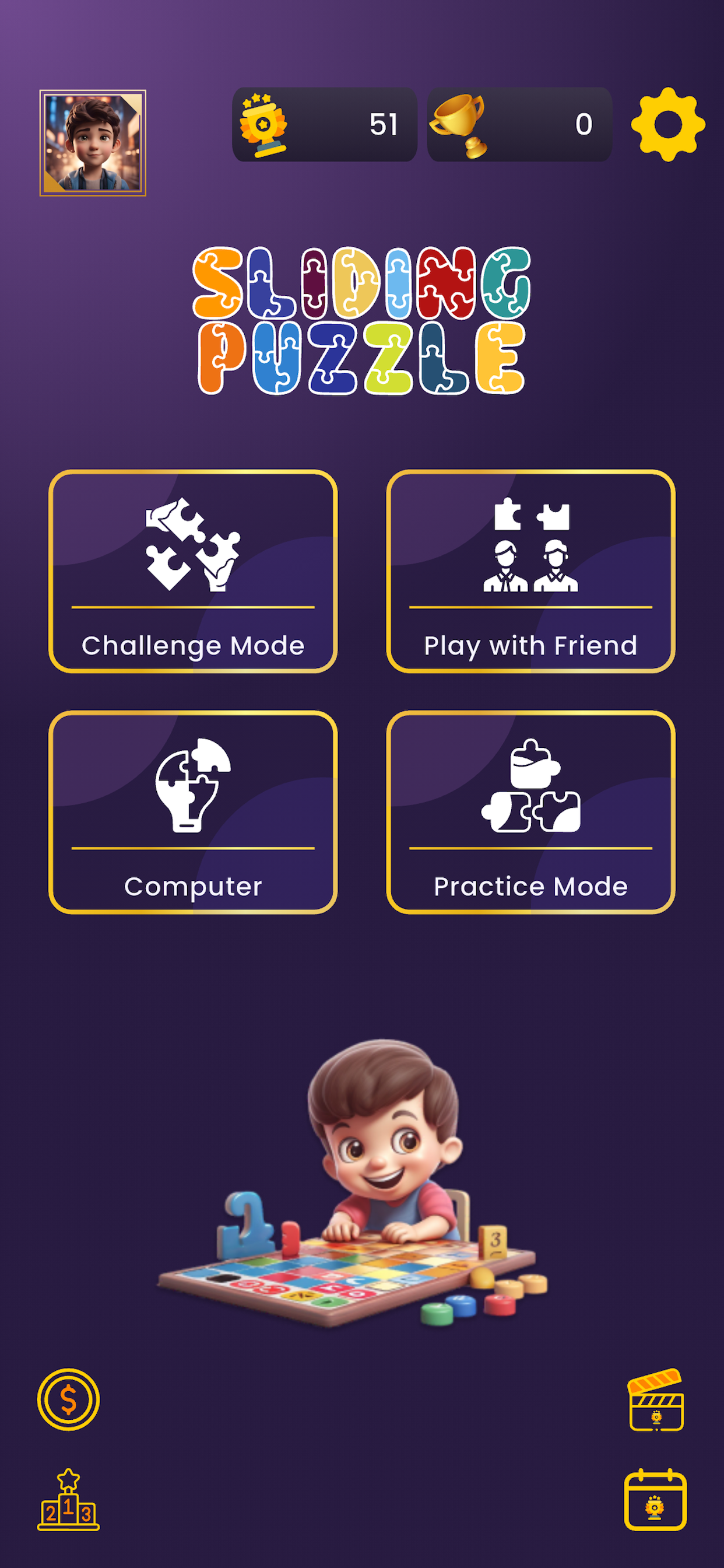 Sliding Puzzle - Tile Slider screenshot 4