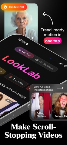 LookLab AI: Video Enhancer iPhone screenshot