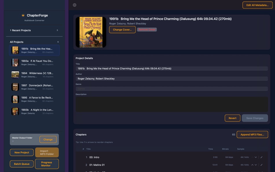 #8. ChapterForge (macOS) Von: OKGONZ