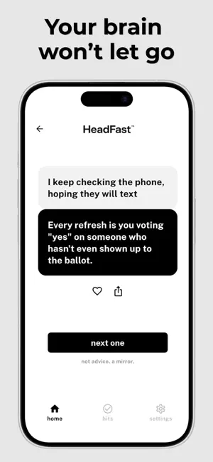 HeadFast™: Stop Overthinking screenshot 2