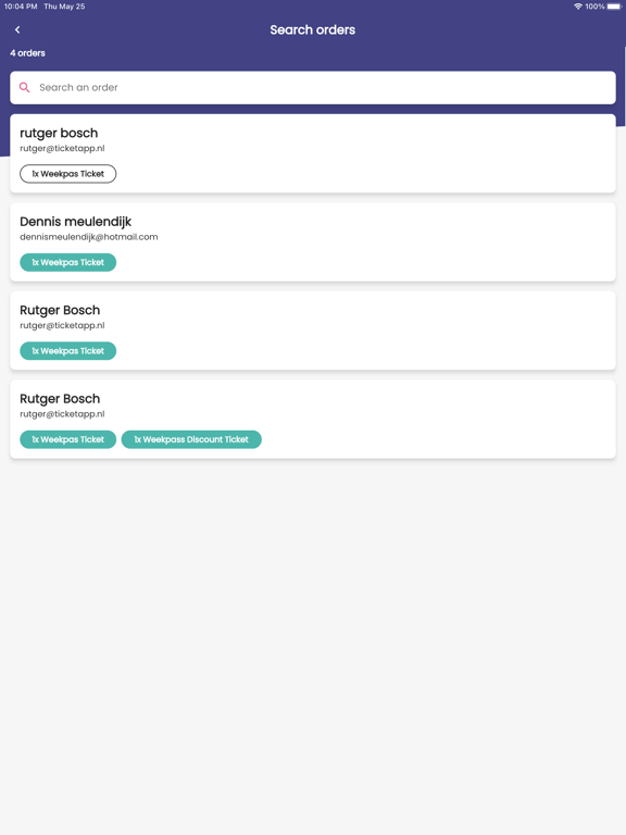Screenshot #6 pour Ticketapp Scan