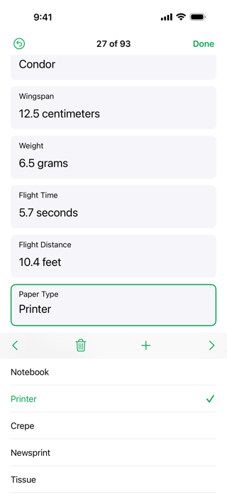 Numbers: Make Spreadsheets Screenshot 6 of 10