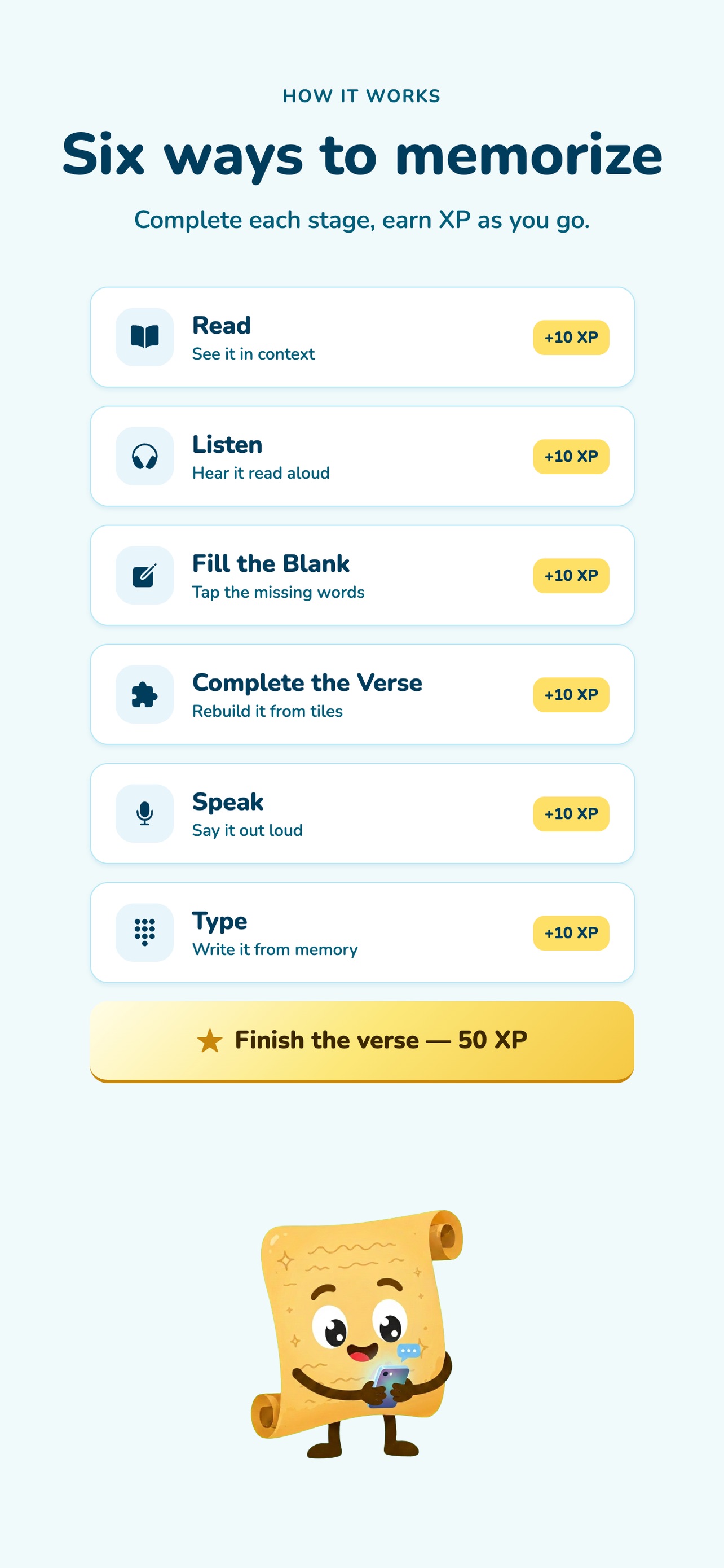Screenshot 5 of Tereo — Bible Memorization