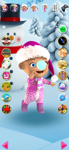 Talking Baby Babsy Winter Fun screenshot 7