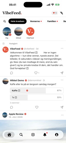 VibeFeed screenshot
